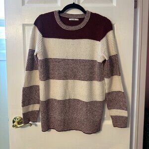 Red and White Stripe Sweater